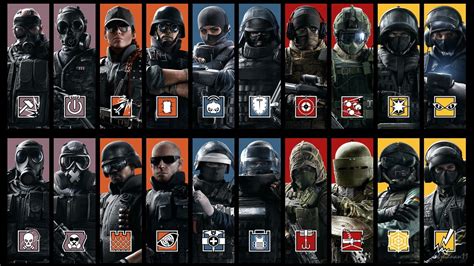 rainbow six siege operators